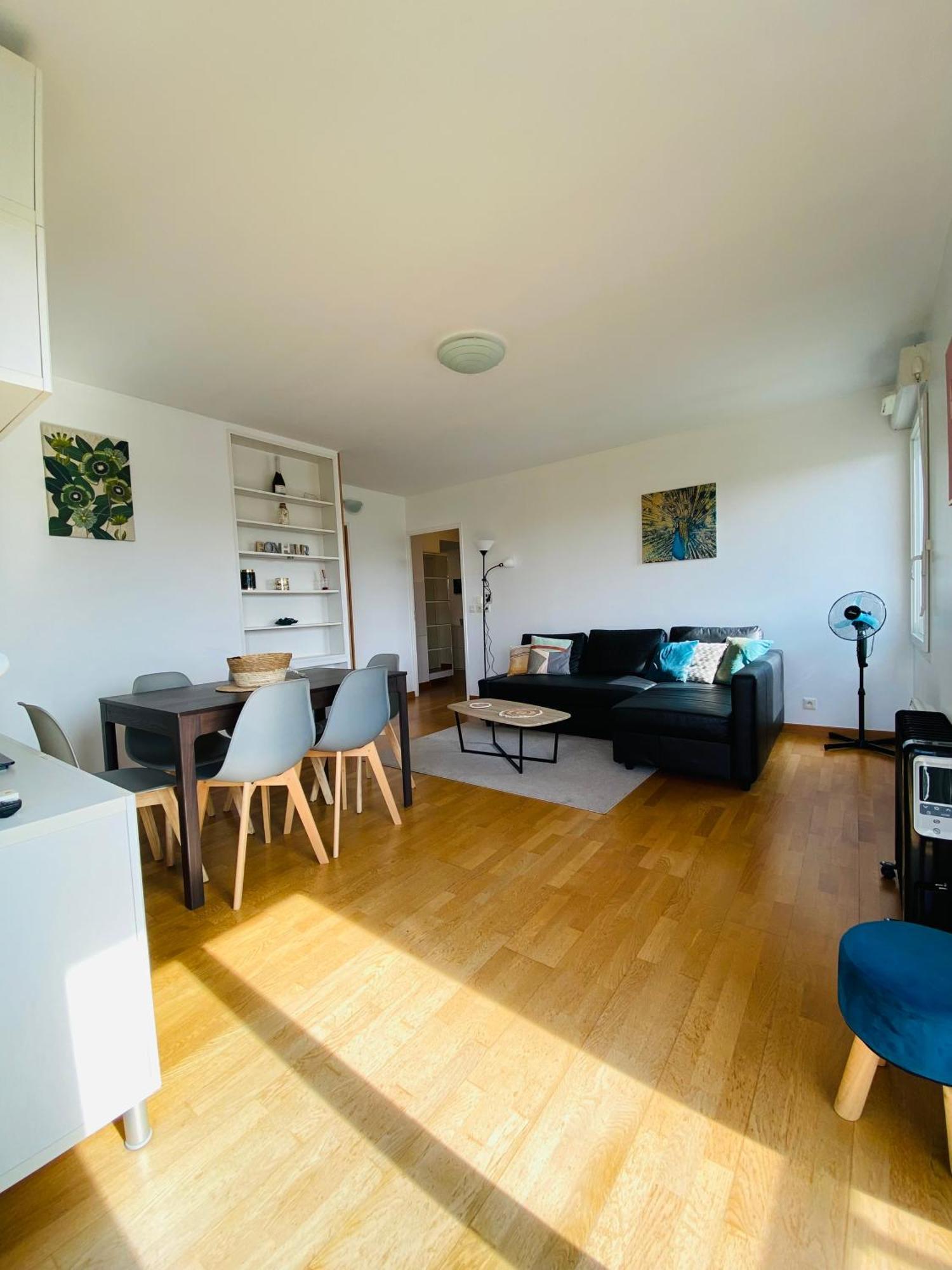 Charmant Appartement 3 Pieces Proche Rer & Disney Montévrain Eksteriør bilde