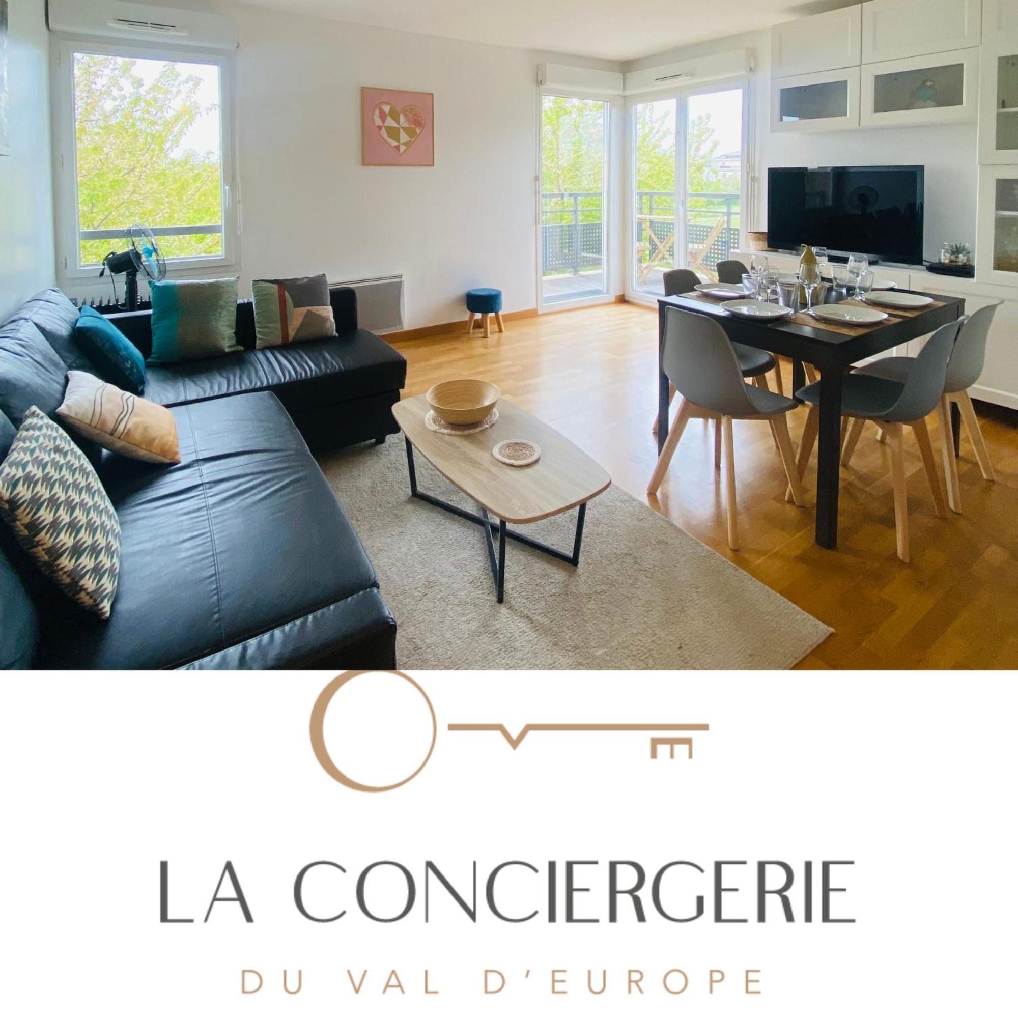 Charmant Appartement 3 Pieces Proche Rer & Disney Montévrain Eksteriør bilde